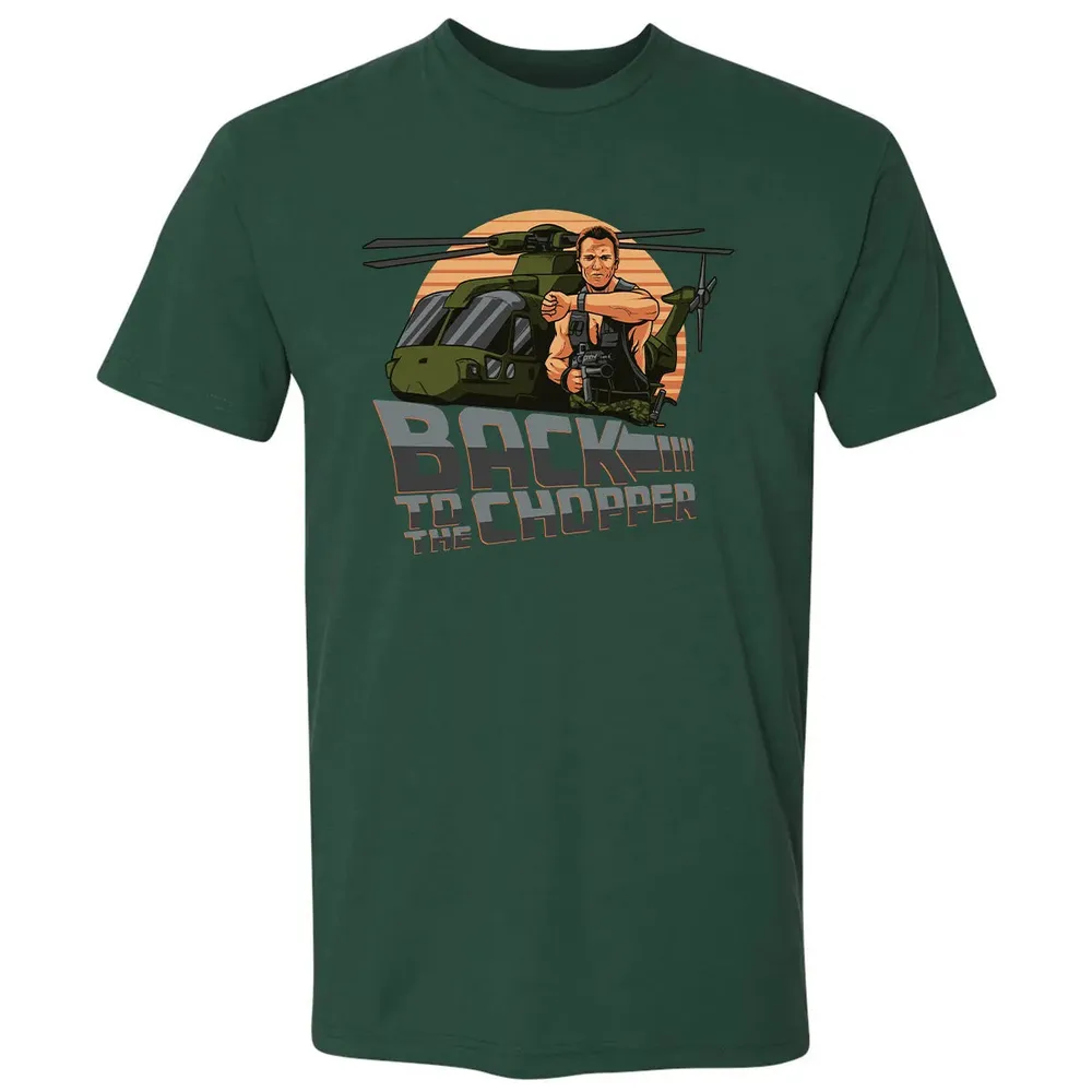 Back To The Chopper Premium Unisex T-shirt - 12