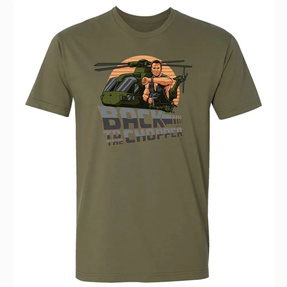 Back To The Chopper Premium Unisex T-shirt - 5
