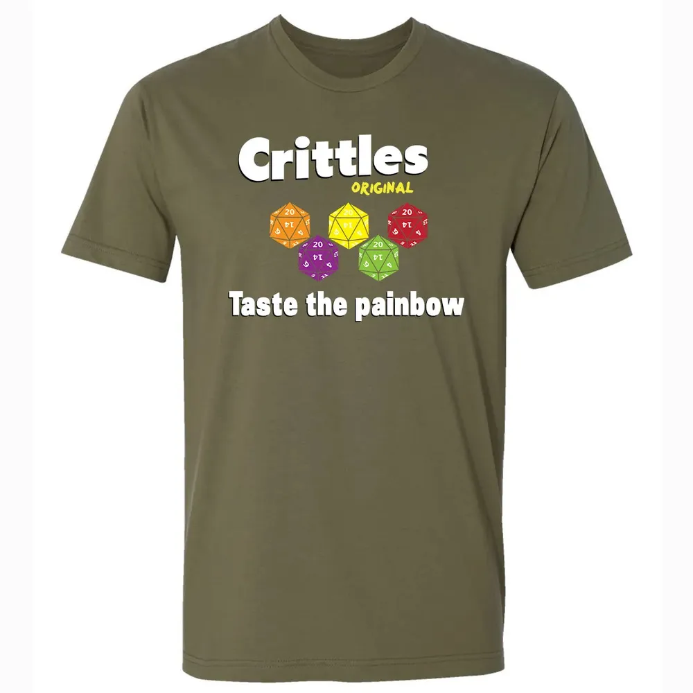 Crittles Taste The Painbow Premium Unisex T-shirt - 5