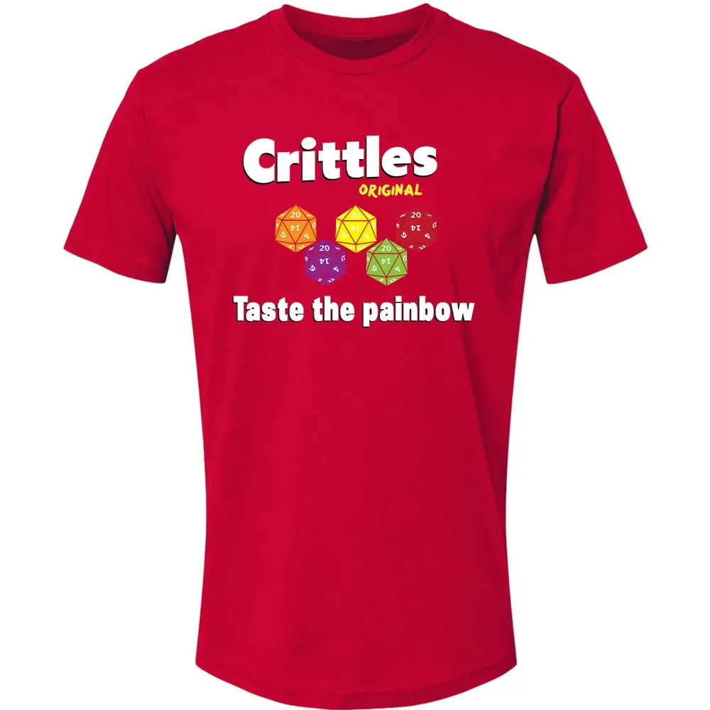 Crittles Taste The Painbow Premium Unisex T-shirt - 6