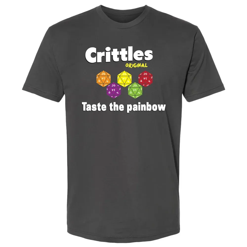 Crittles Taste The Painbow Premium Unisex T-shirt - 8