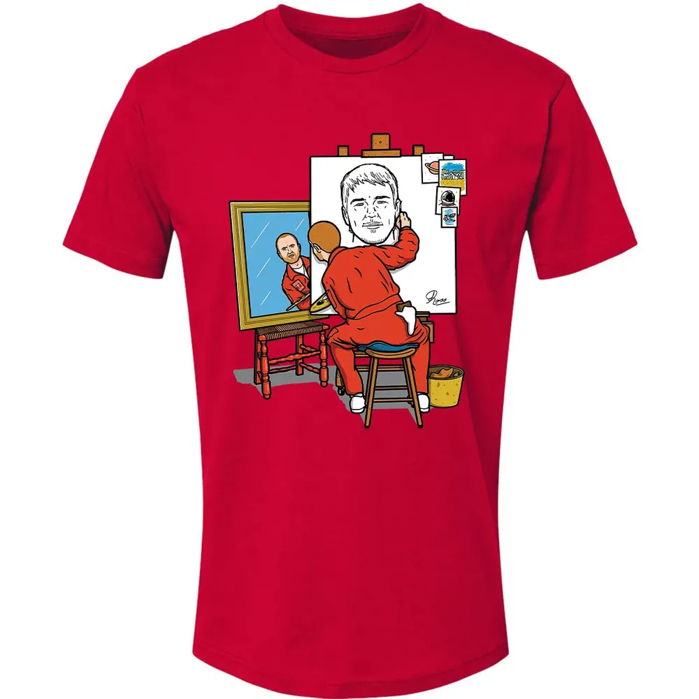 Astronaut Self Portrait Premium Unisex T-shirt - 6