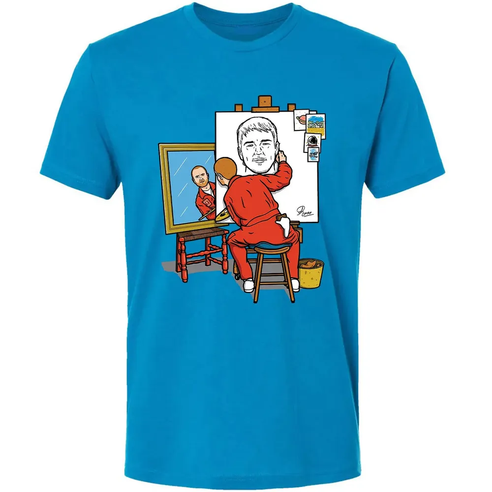 Astronaut Self Portrait Premium Unisex T-shirt - 4