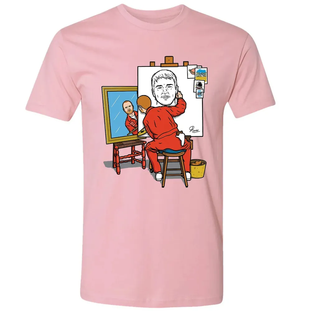 Astronaut Self Portrait Premium Unisex T-shirt - 3
