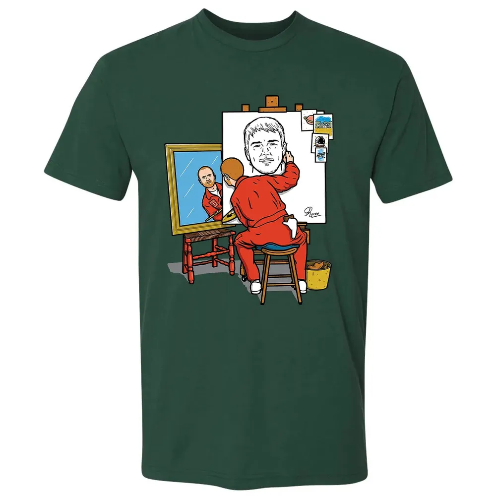 Astronaut Self Portrait Premium Unisex T-shirt - 12