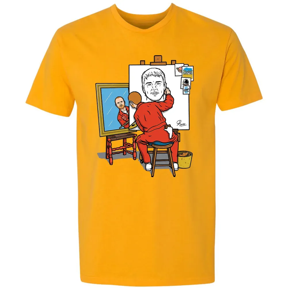 Astronaut Self Portrait Premium Unisex T-shirt - 11