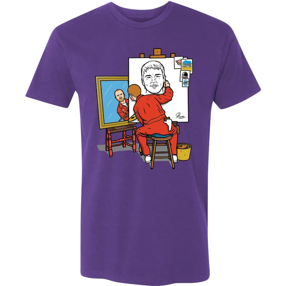 Astronaut Self Portrait Premium Unisex T-shirt - 7