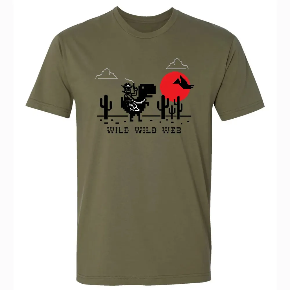 Wild Wild Web Premium Unisex T-shirt - 5