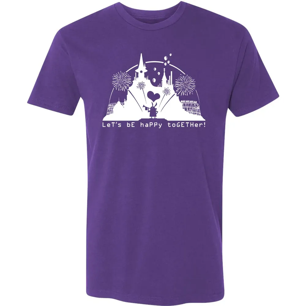 Let's Be Happy Together Premium Unisex T-shirt - 7