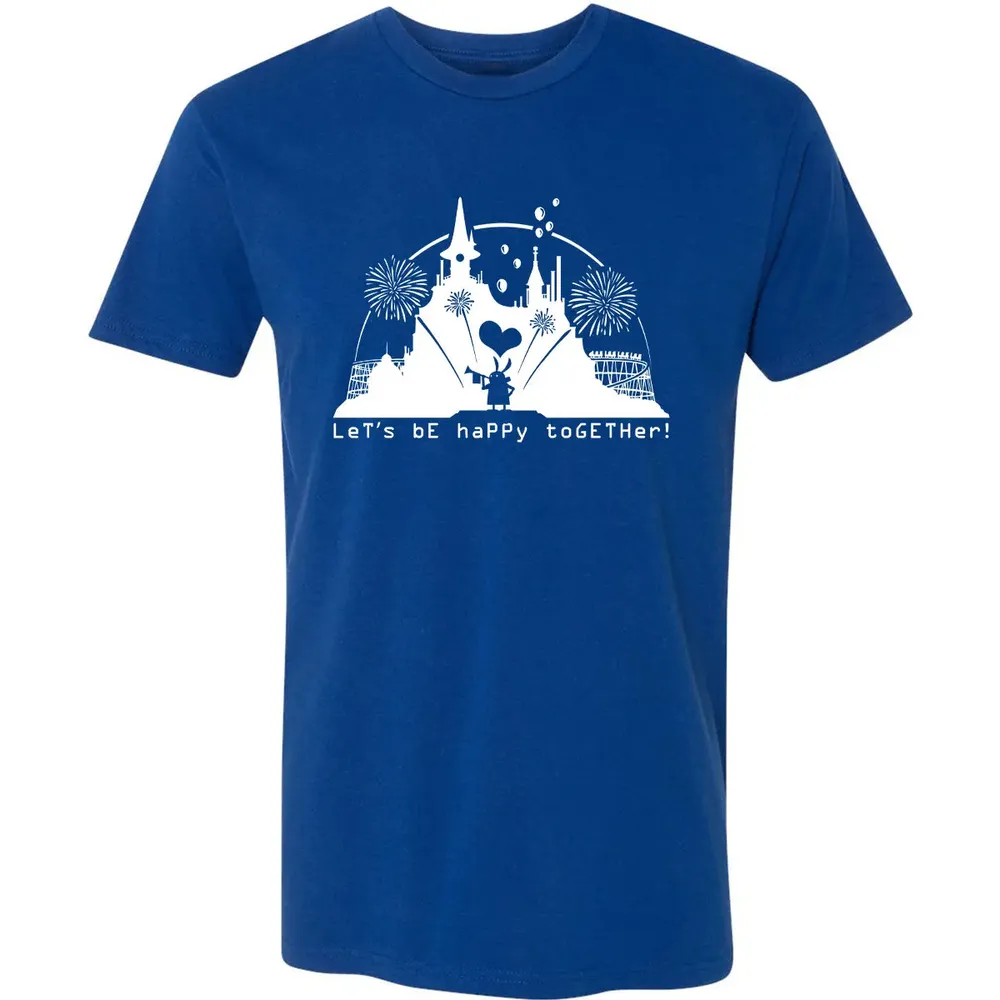 Let's Be Happy Together Premium Unisex T-shirt - 10
