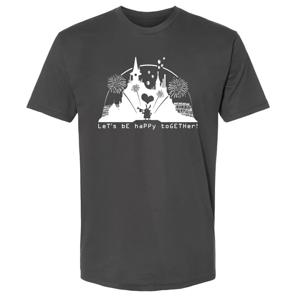 Let's Be Happy Together Premium Unisex T-shirt - 8