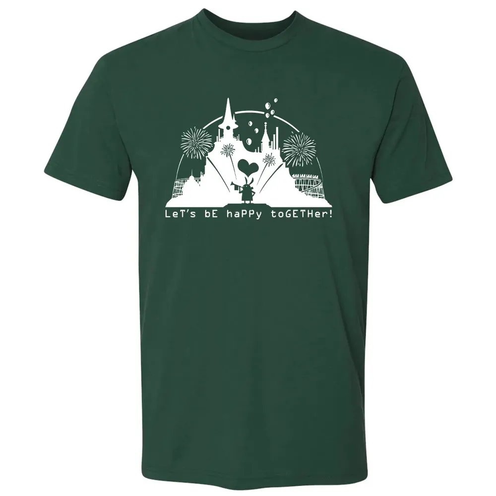 Let's Be Happy Together Premium Unisex T-shirt - 12