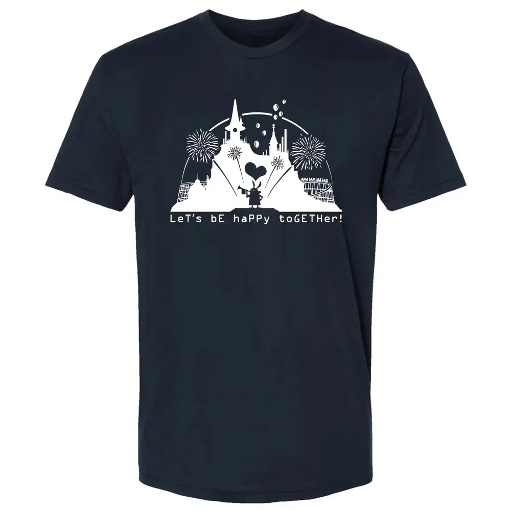 Let's Be Happy Together Premium Unisex T-shirt - 2