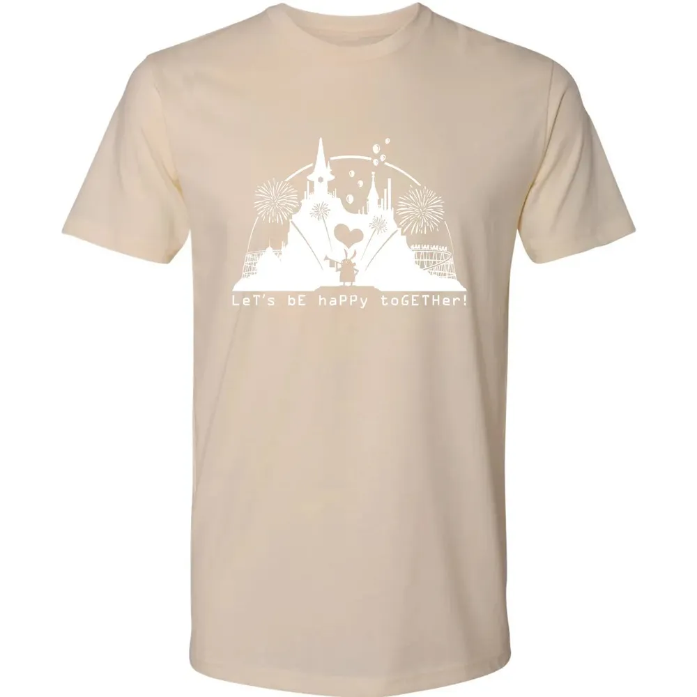 Let's Be Happy Together Premium Unisex T-shirt - 13