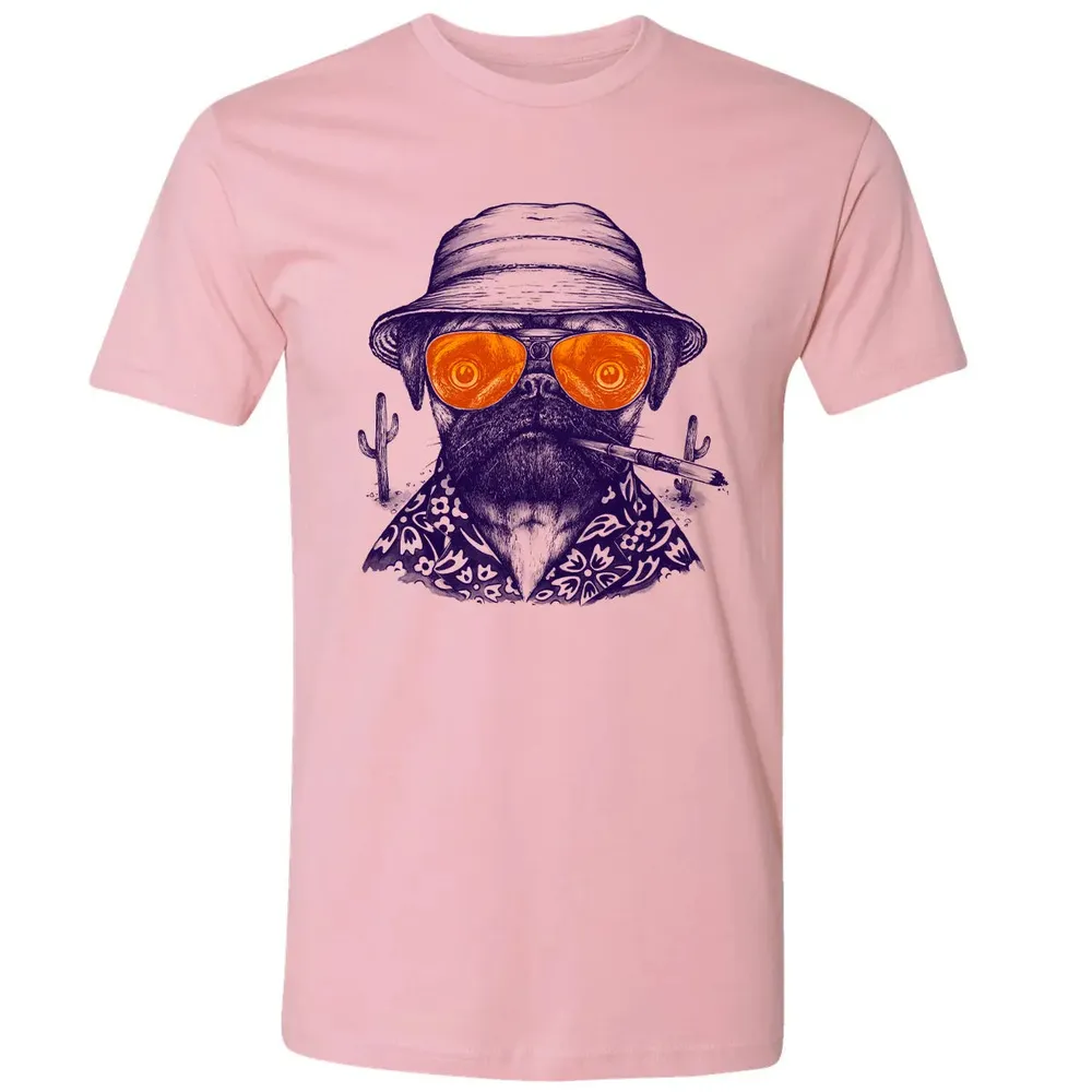 Pug Fear and Floathing Premium Unisex T-shirt - 3