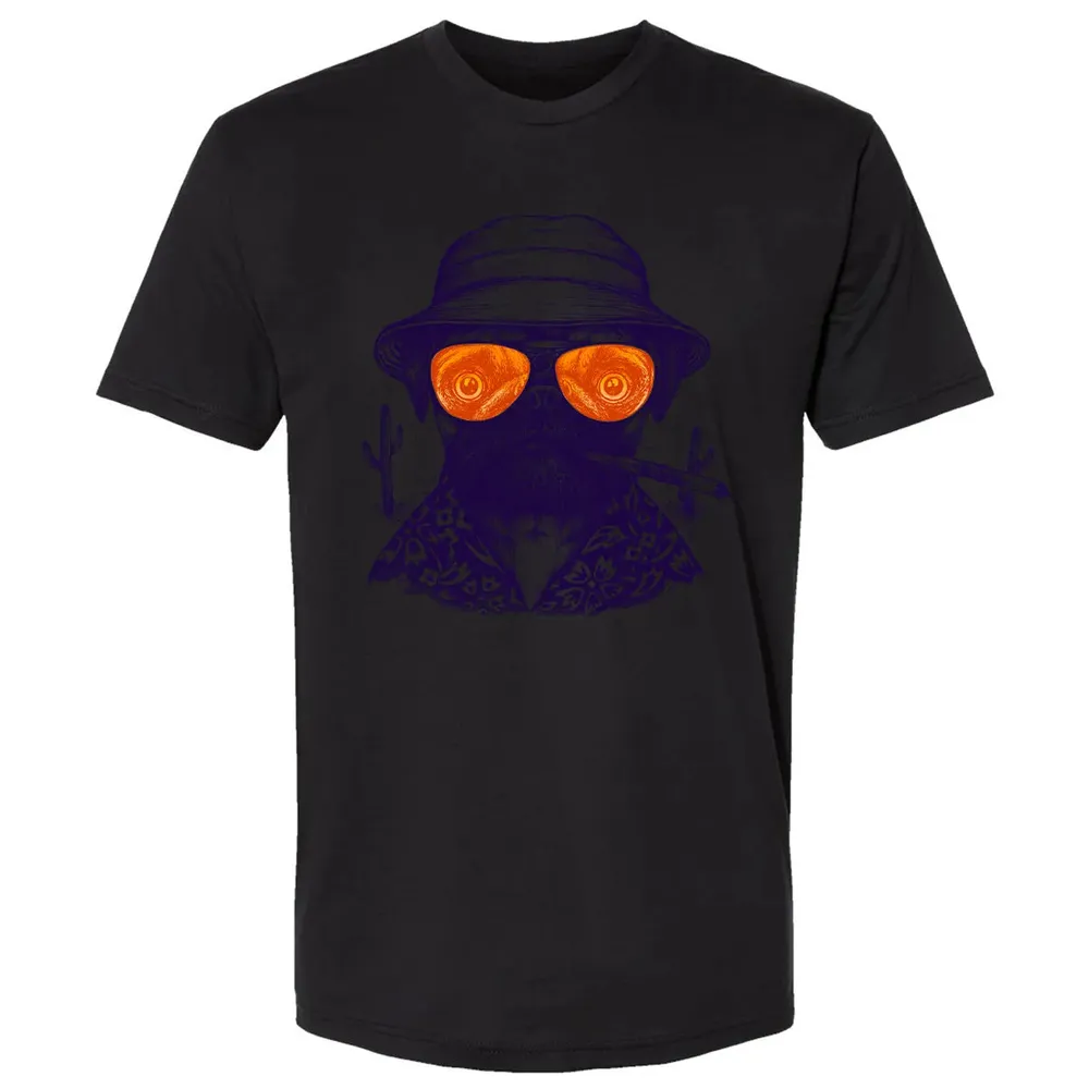 Pug Fear and Floathing Premium Unisex T-shirt - 15
