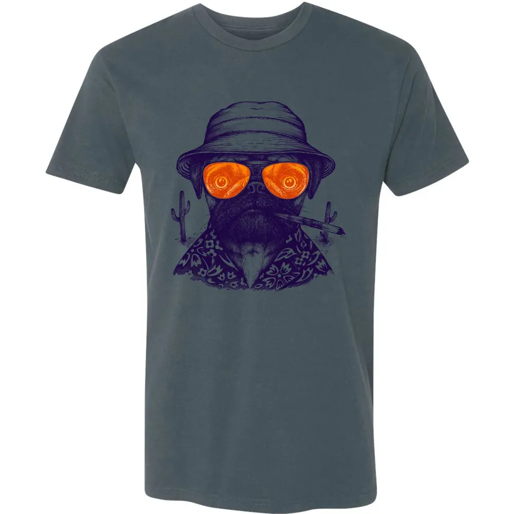 Pug Fear and Floathing Premium Unisex T-shirt - 14