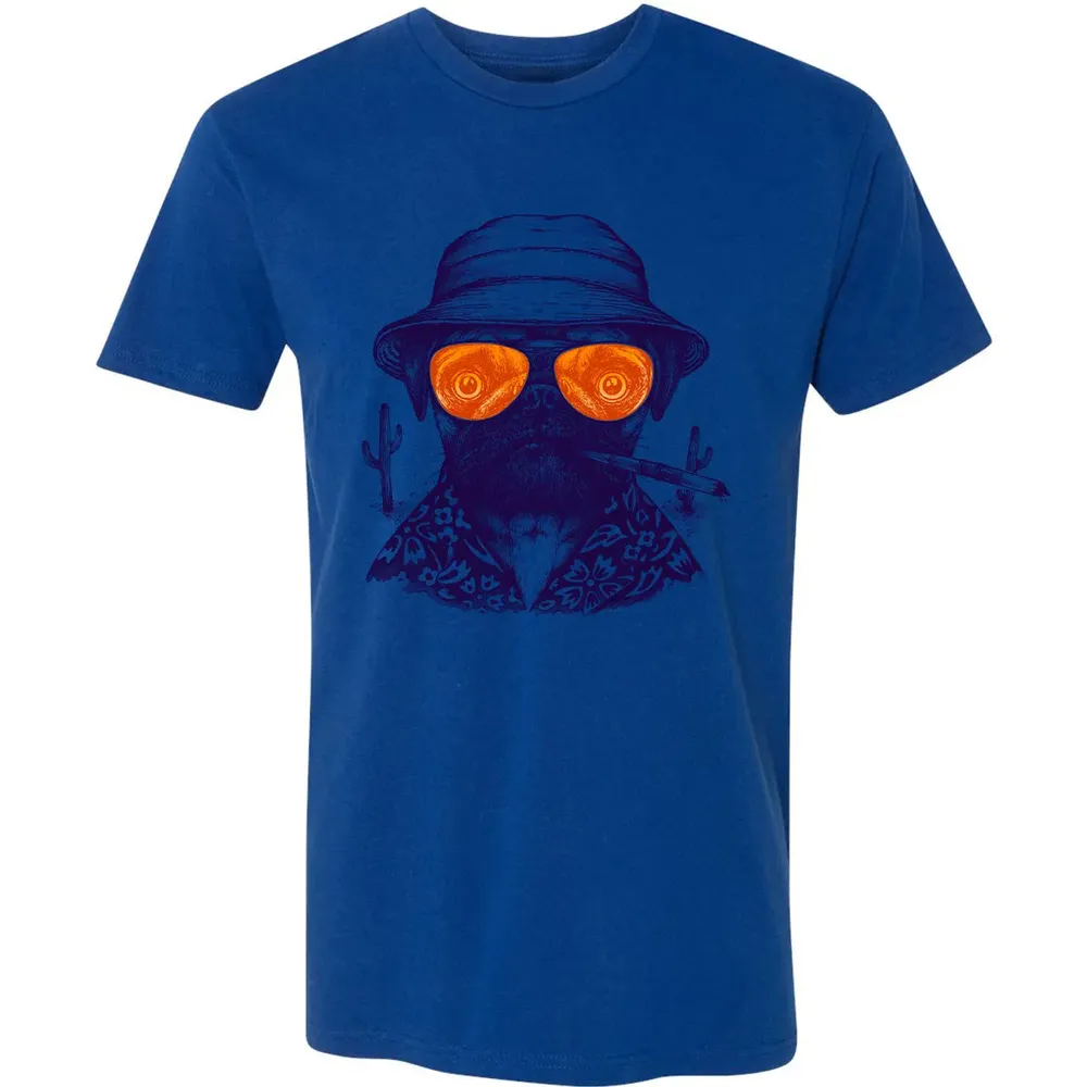 Pug Fear and Floathing Premium Unisex T-shirt - 10