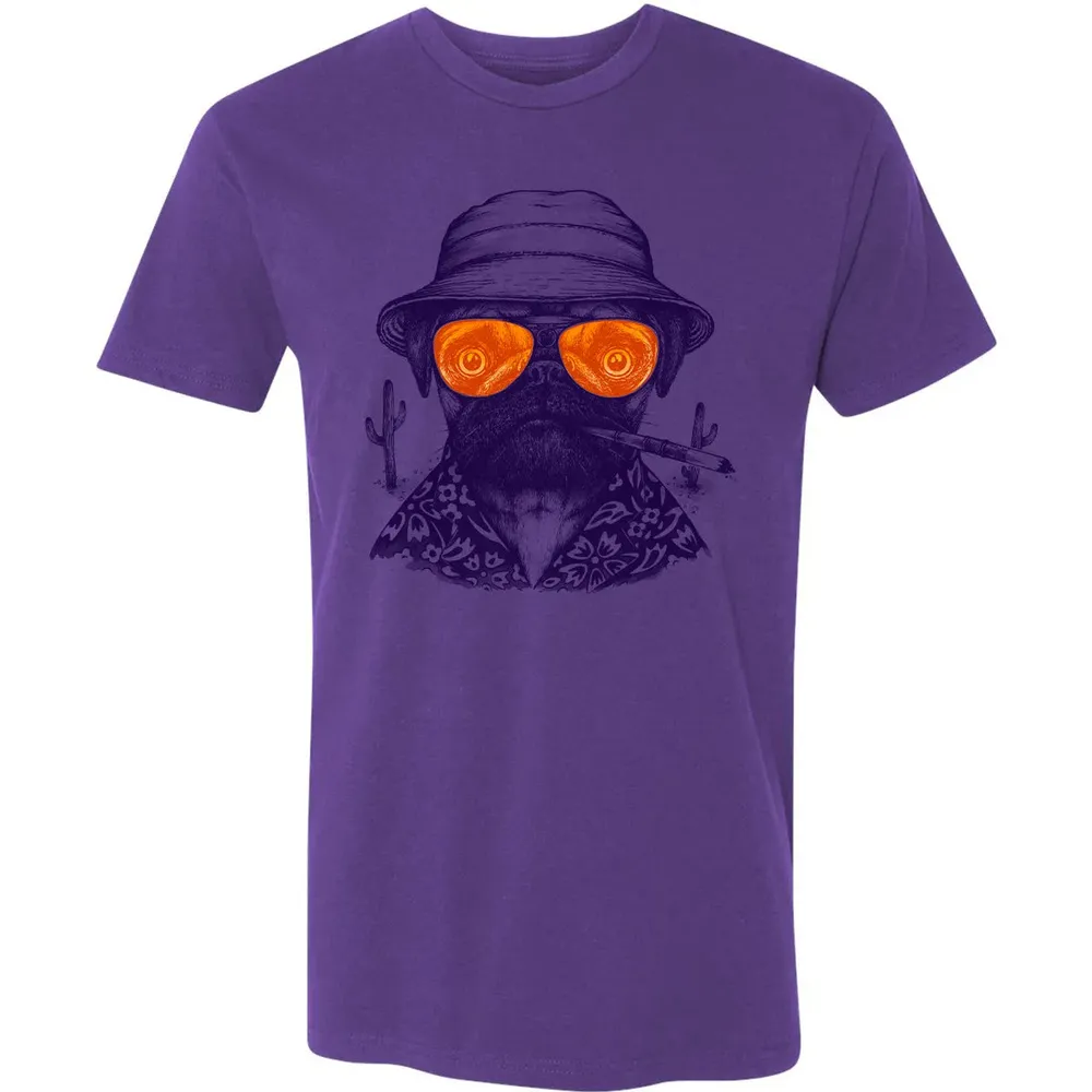 Pug Fear and Floathing Premium Unisex T-shirt - 7