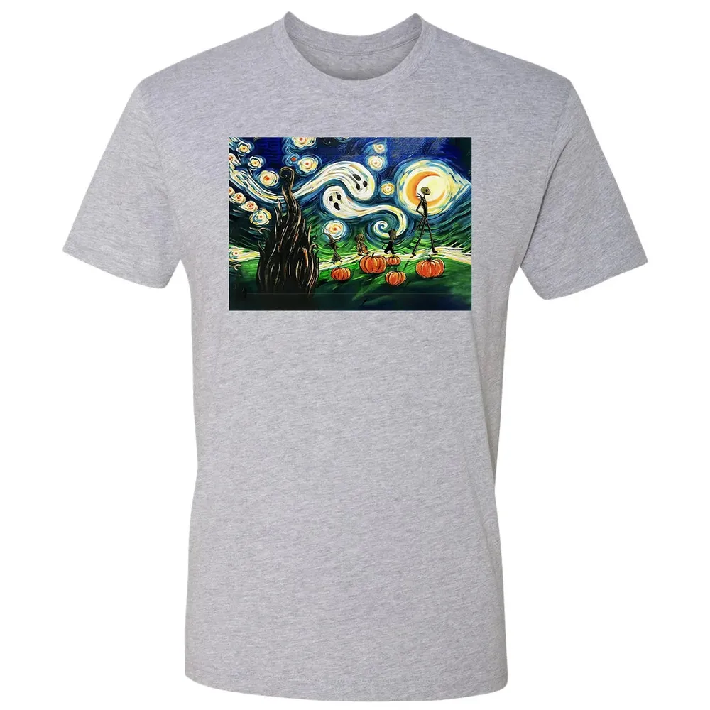 Starry Night Before Christmas Premium Unisex T-shirt - 9