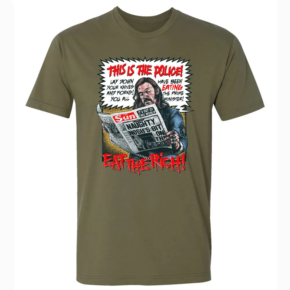 Eat The Rich Premium Unisex T-shirt - 5