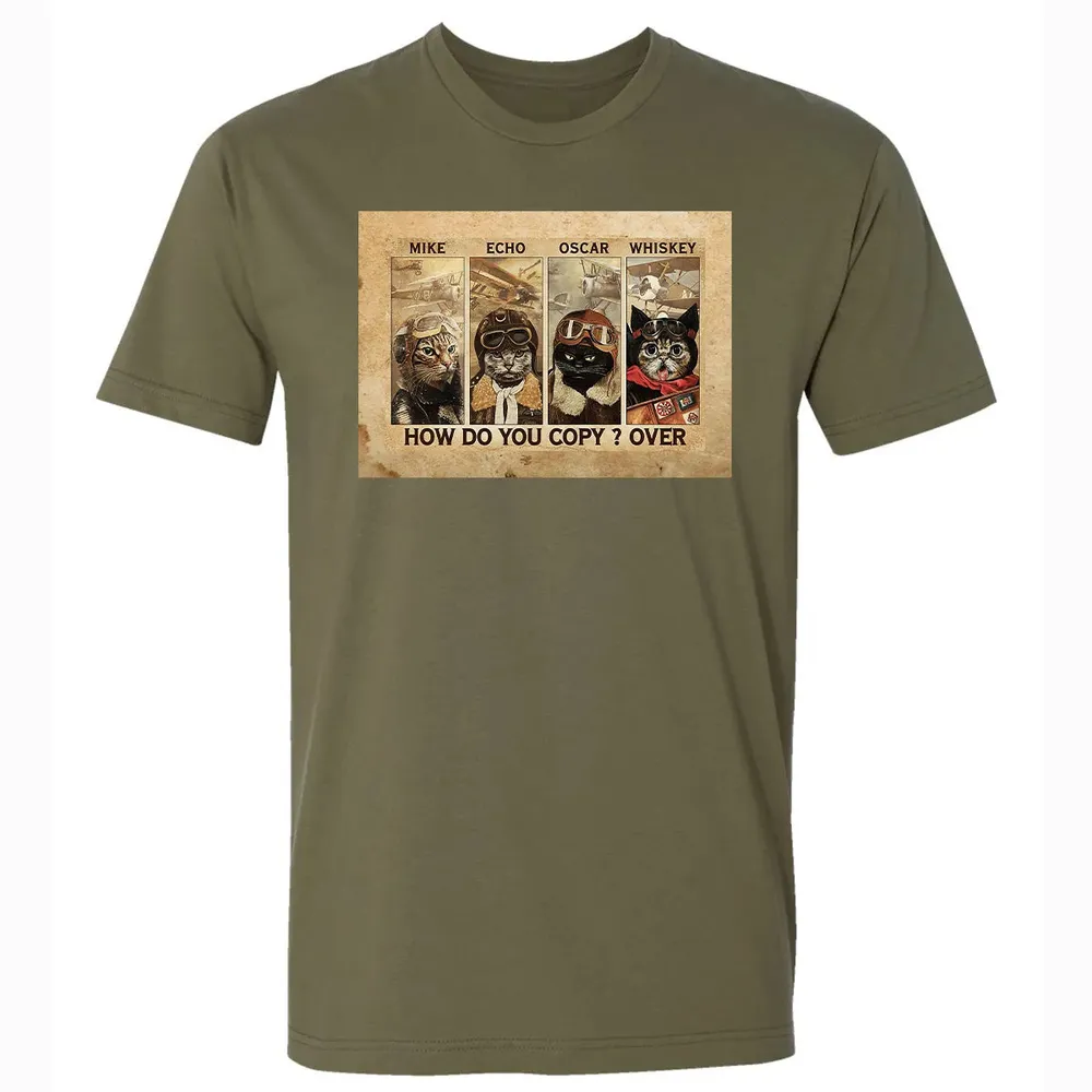 Mike Echo Oscar Whiskey How Do You Copy ? Over Premium Unisex T-shirt - 5