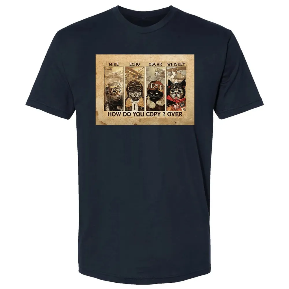 Mike Echo Oscar Whiskey How Do You Copy ? Over Premium Unisex T-shirt - 13