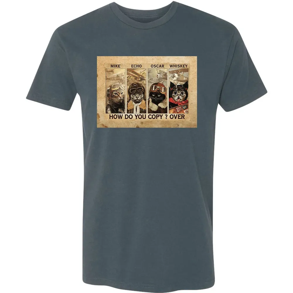 Mike Echo Oscar Whiskey How Do You Copy ? Over Premium Unisex T-shirt - 14