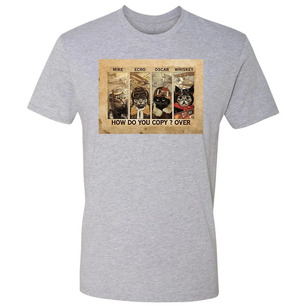 Mike Echo Oscar Whiskey How Do You Copy ? Over Premium Unisex T-shirt - 9