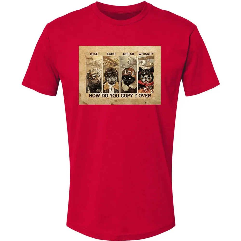Mike Echo Oscar Whiskey How Do You Copy ? Over Premium Unisex T-shirt - 6