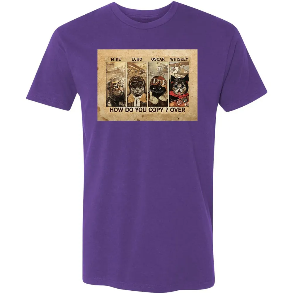 Mike Echo Oscar Whiskey How Do You Copy ? Over Premium Unisex T-shirt - 7