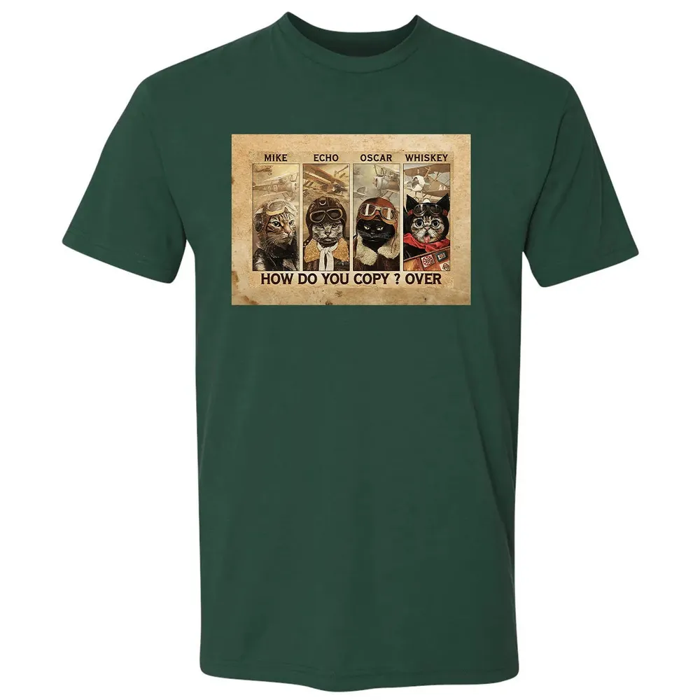 Mike Echo Oscar Whiskey How Do You Copy ? Over Premium Unisex T-shirt - 12