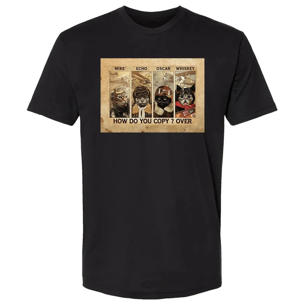 Mike Echo Oscar Whiskey How Do You Copy ? Over Premium Unisex T-shirt - 15