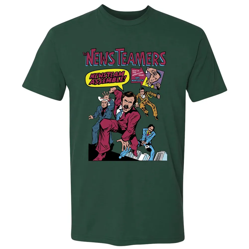 News Team Assemble Premium Unisex T-shirt - 12