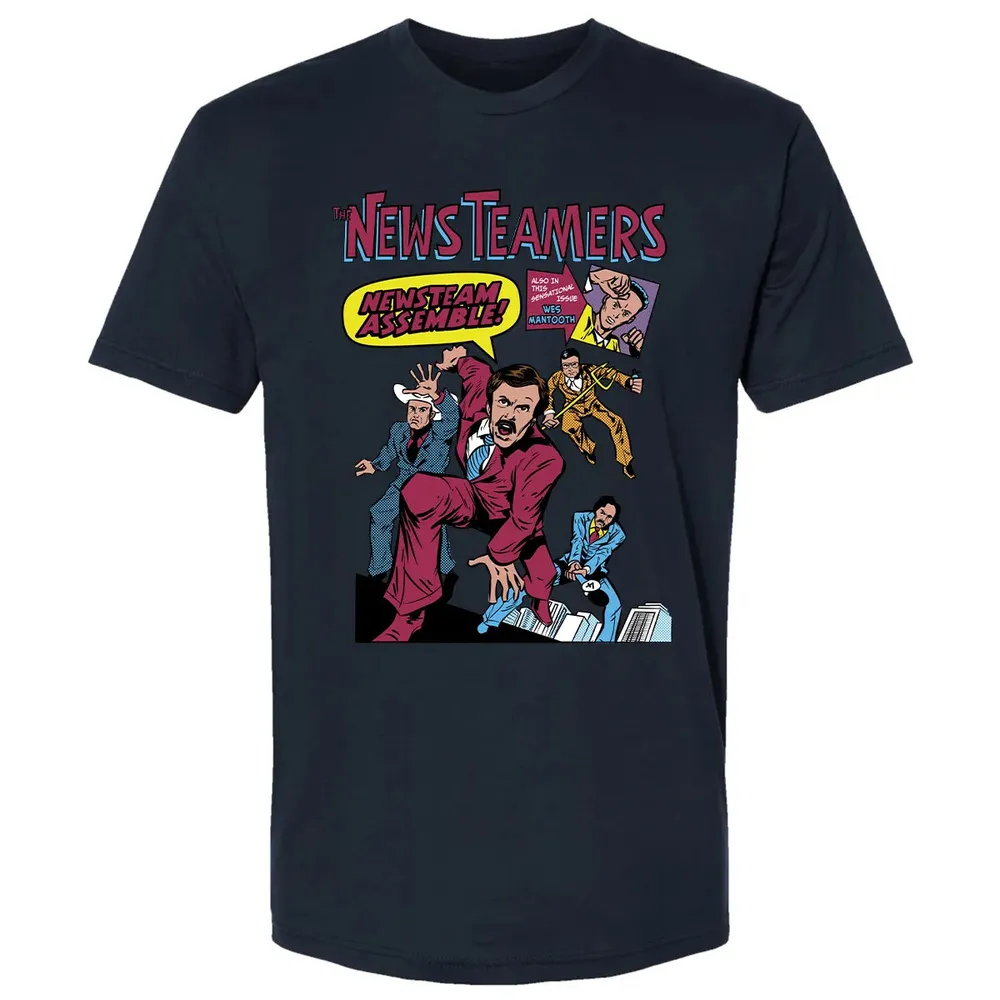 News Team Assemble Premium Unisex T-shirt - 13