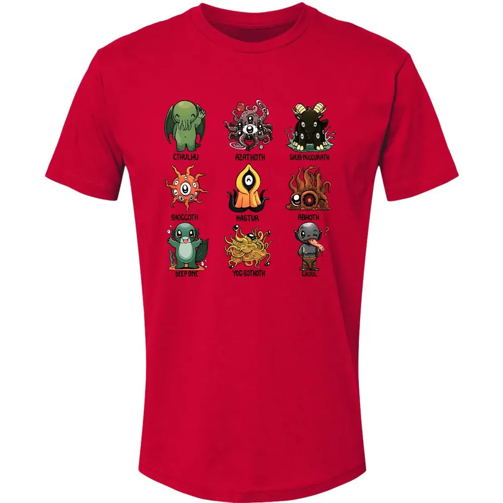Lovecraft Demons Premium Unisex T-shirt - 6