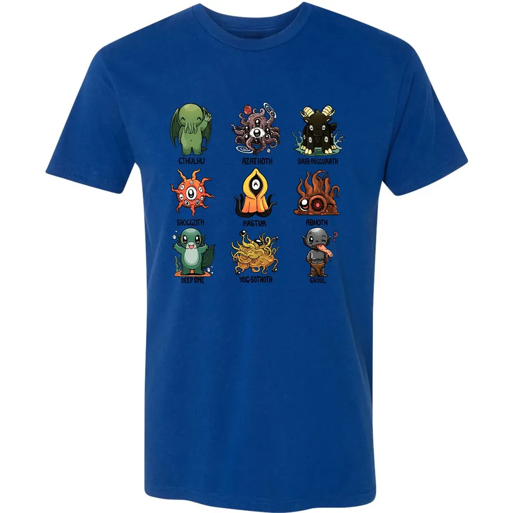 Lovecraft Demons Premium Unisex T-shirt - 10