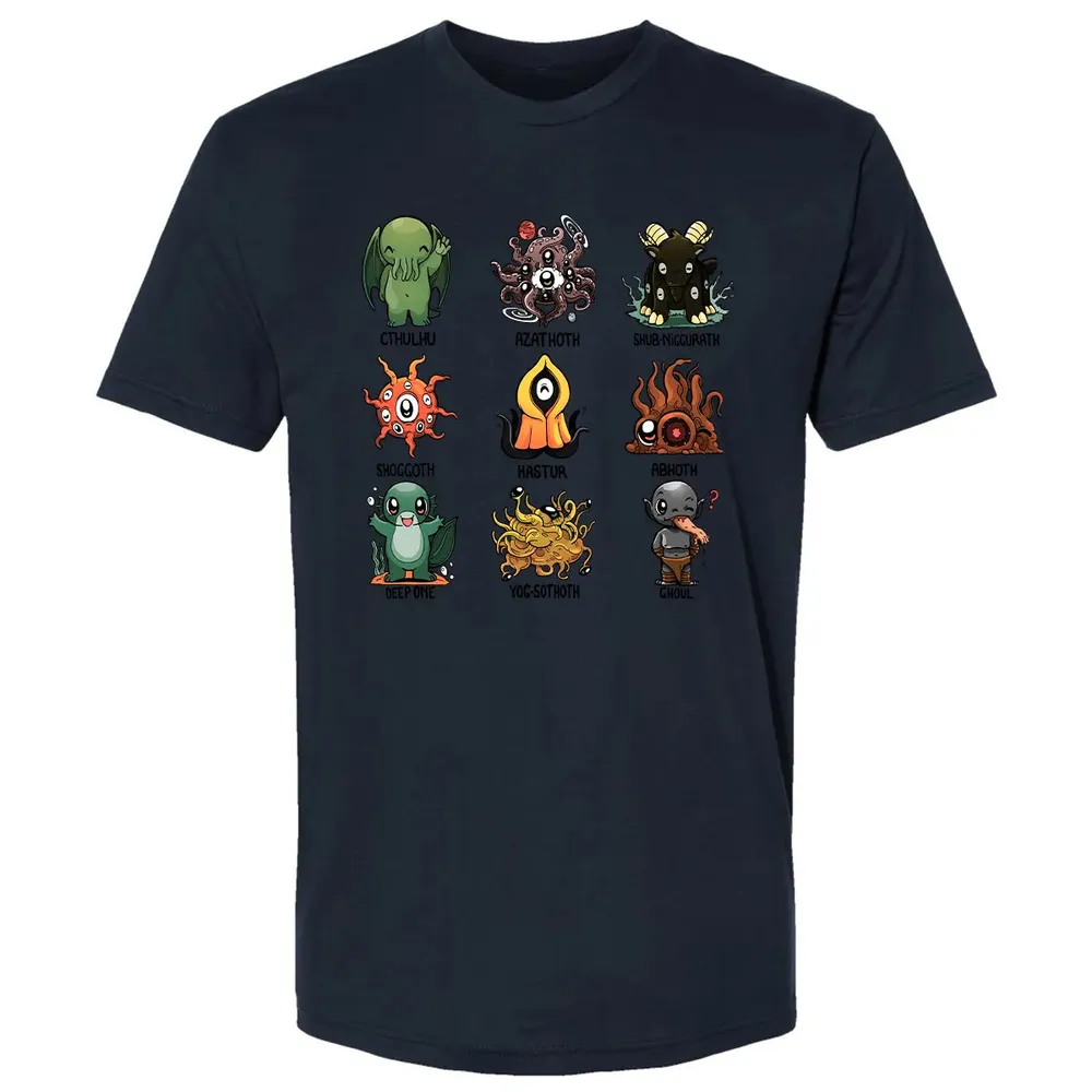 Lovecraft Demons Premium Unisex T-shirt - 13