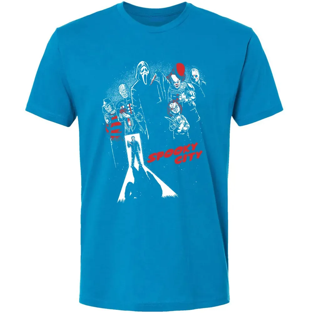 Spooky City Premium Unisex T-shirt - 15