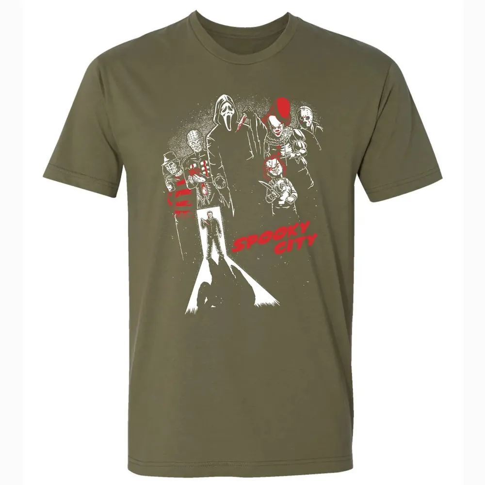 Spooky City Premium Unisex T-shirt - 5