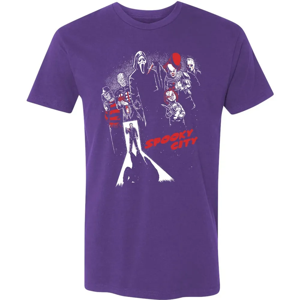 Spooky City Premium Unisex T-shirt - 7