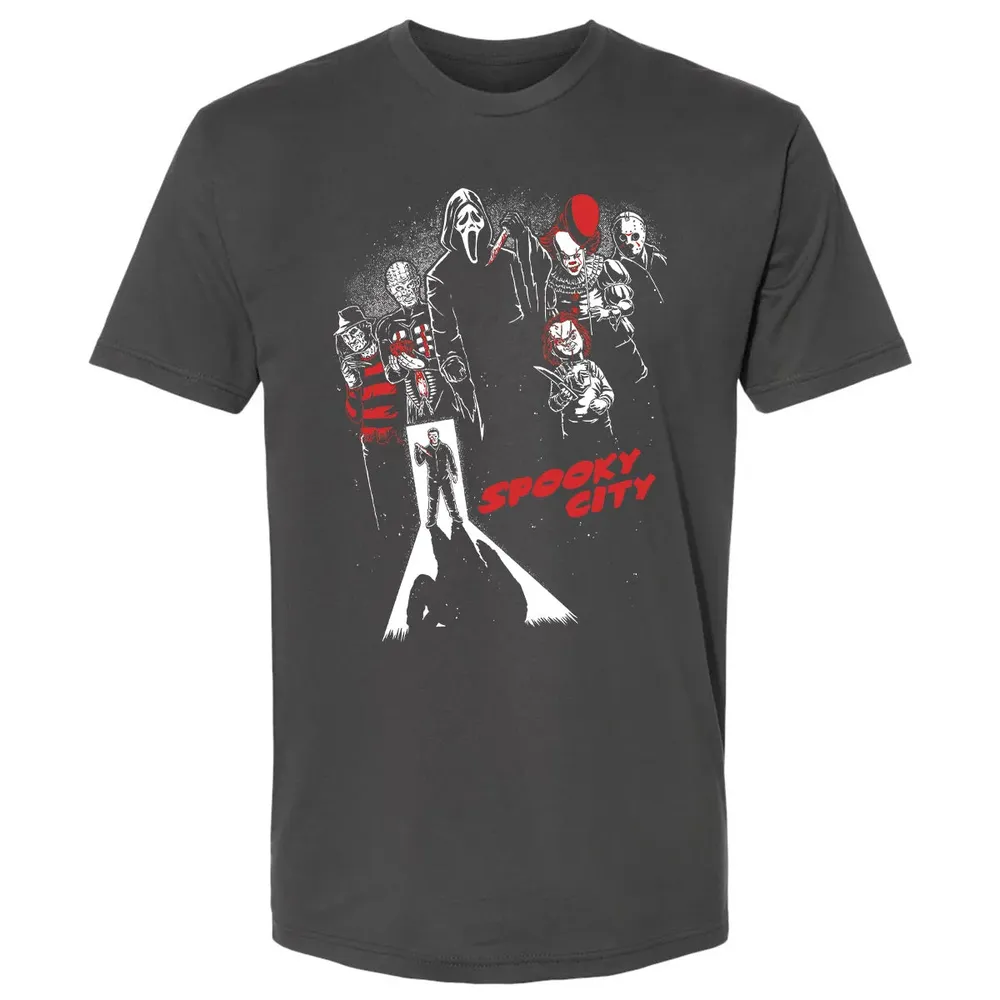Spooky City Premium Unisex T-shirt - 8