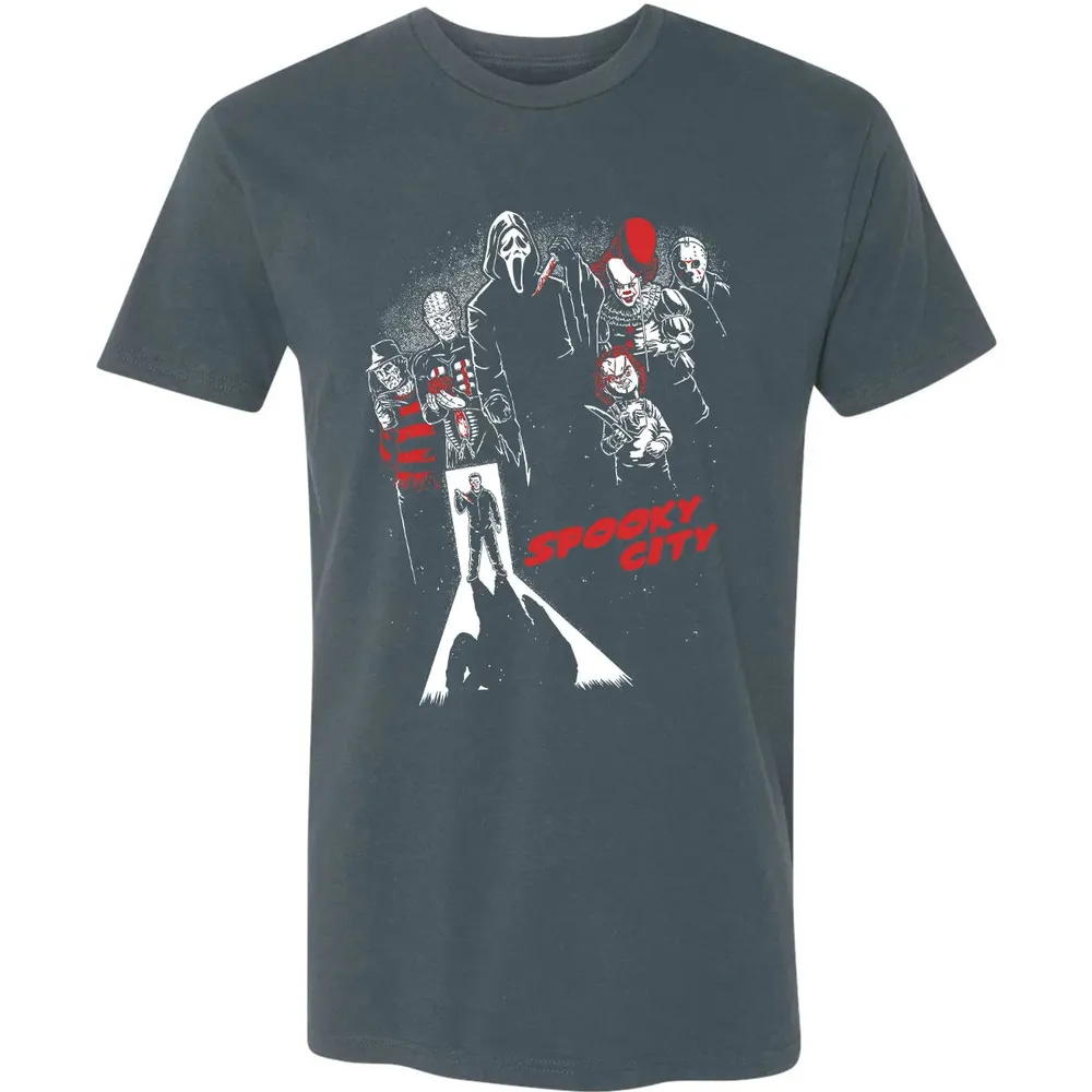 Spooky City Premium Unisex T-shirt - 14