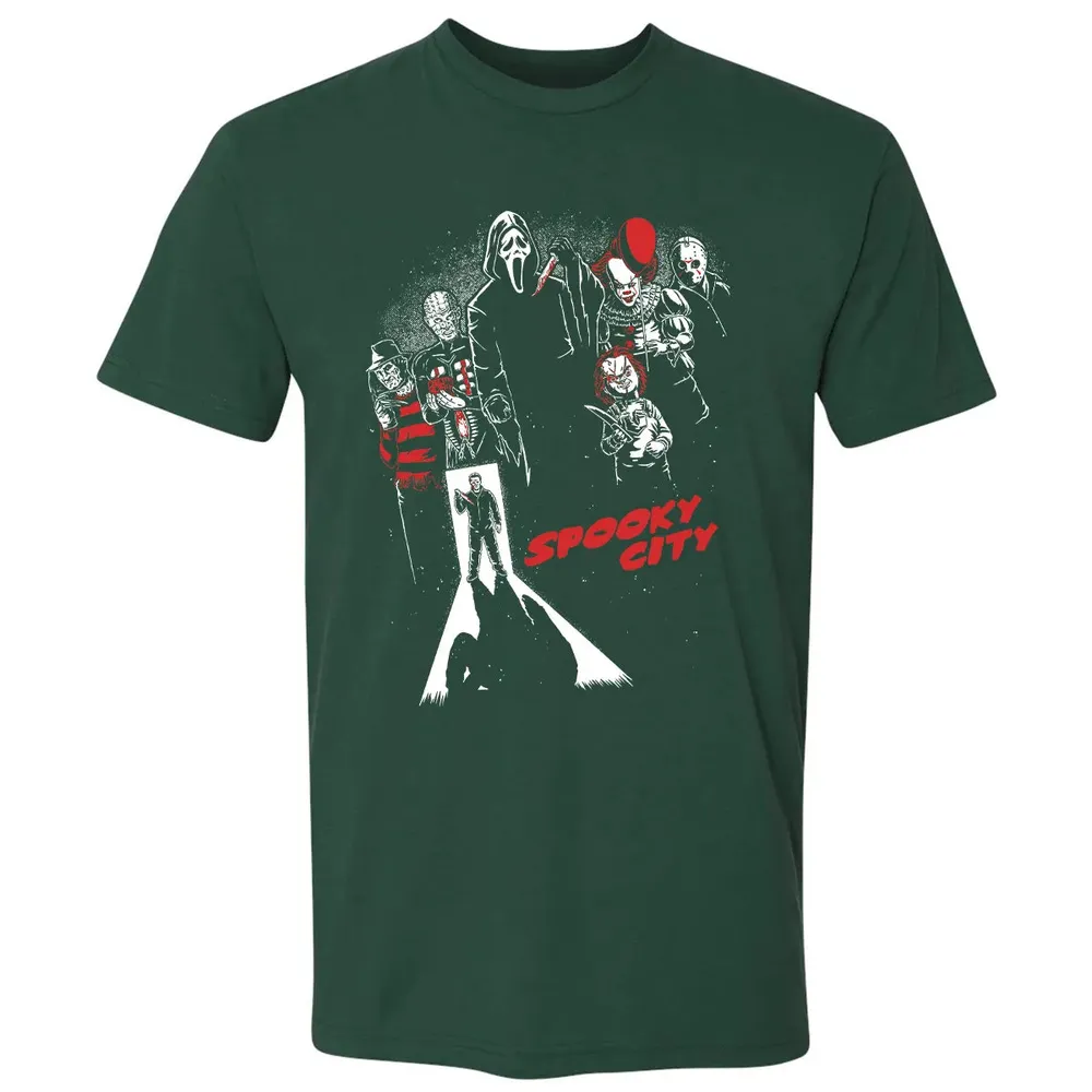Spooky City Premium Unisex T-shirt - 12