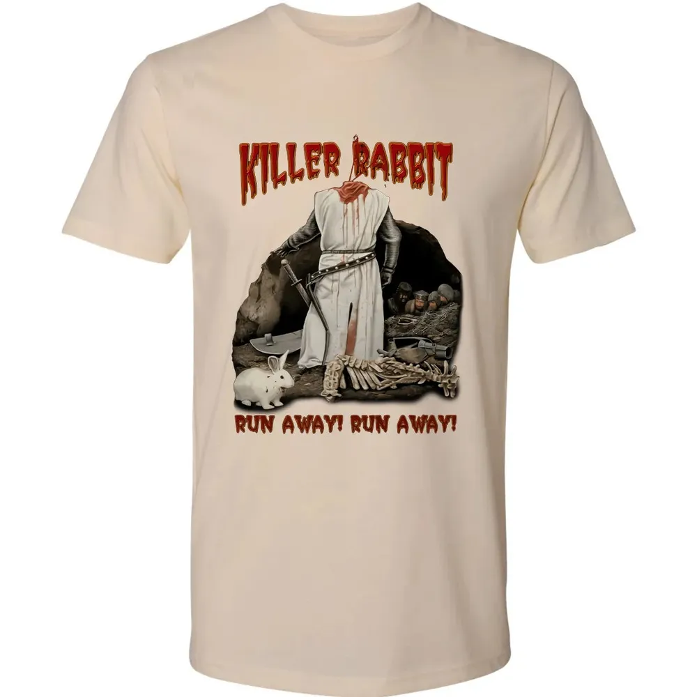 Killer Rabbit Run Away Premium Unisex T-shirt - 13