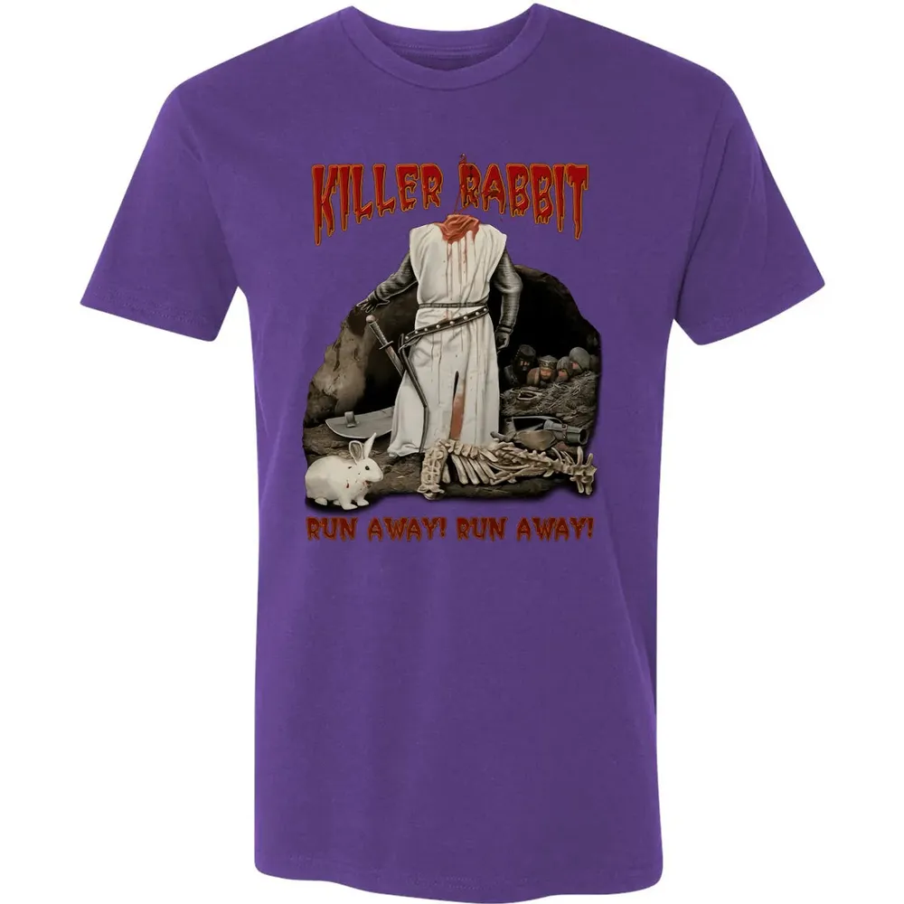 Killer Rabbit Run Away Premium Unisex T-shirt - 7