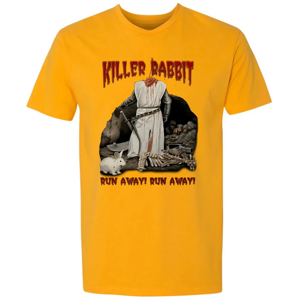 Killer Rabbit Run Away Premium Unisex T-shirt - 11