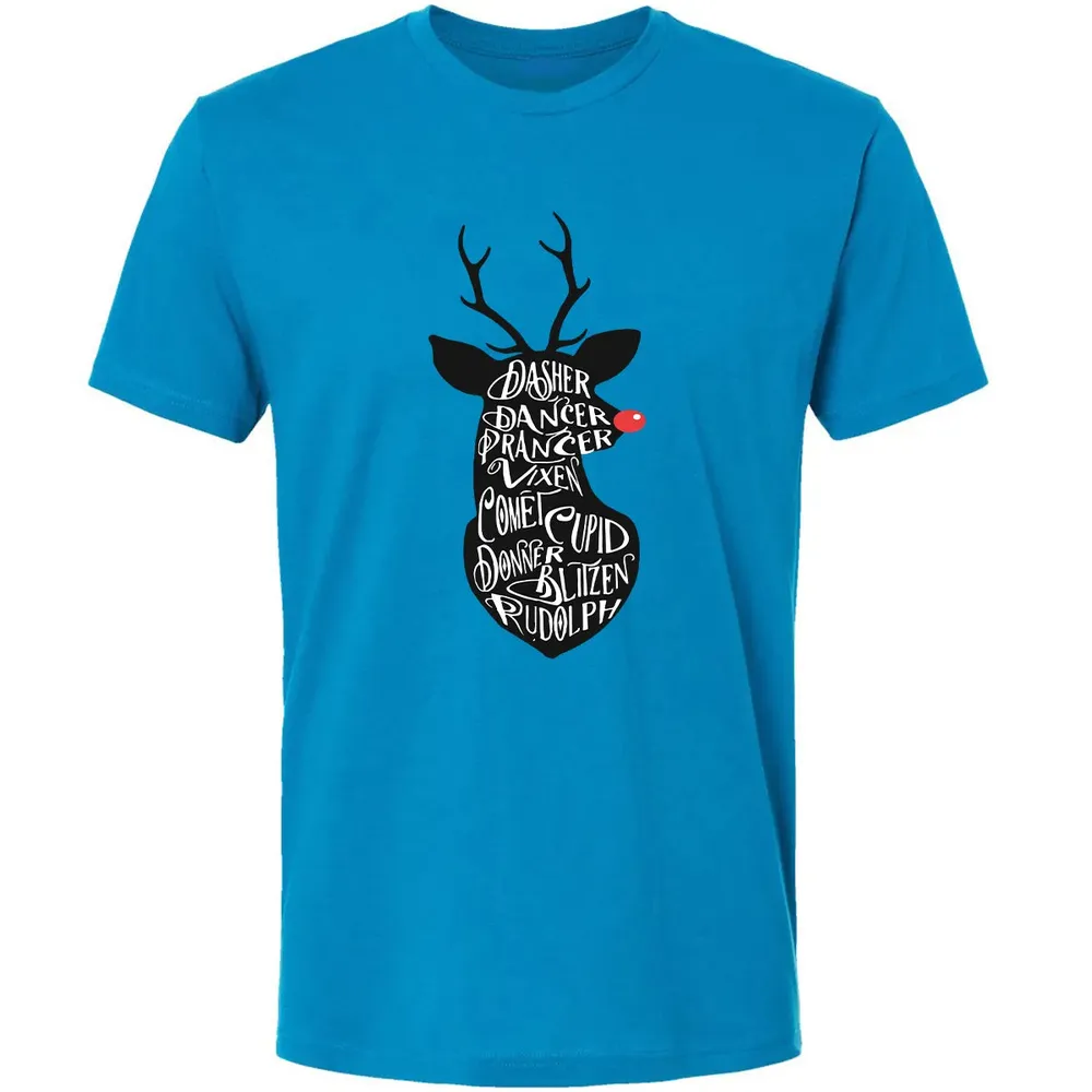 Santa Claus's reindeer Premium Unisex T-shirt - 4