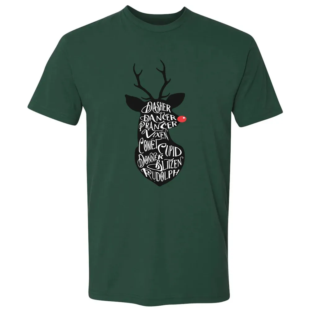 Santa Claus's reindeer Premium Unisex T-shirt - 12