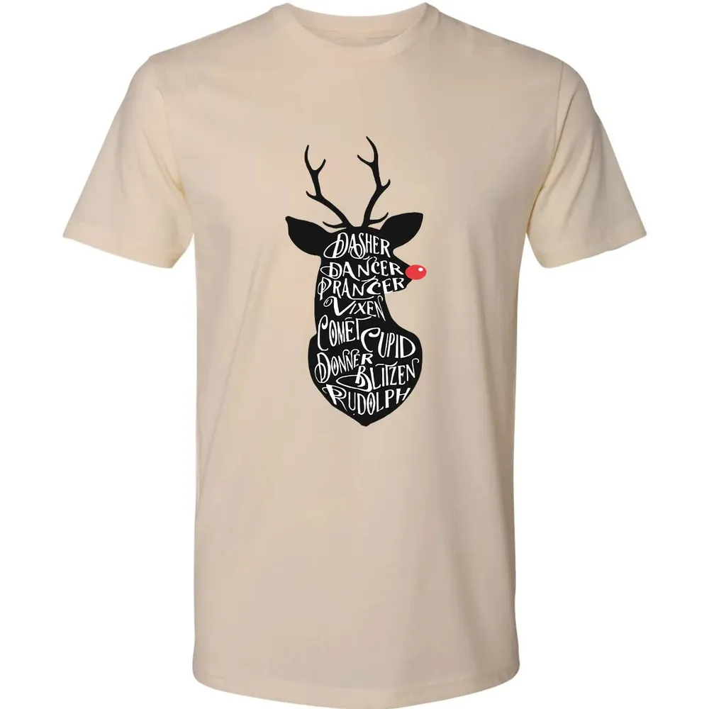 Santa Claus's reindeer Premium Unisex T-shirt - 2